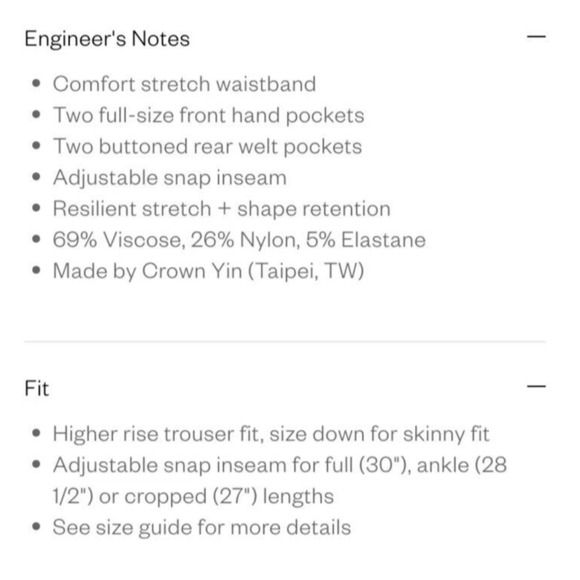 Ministry of Supply Women's Fusion Terry Jogger in Indigo Jogger size L NWT - Picture 4 of 4